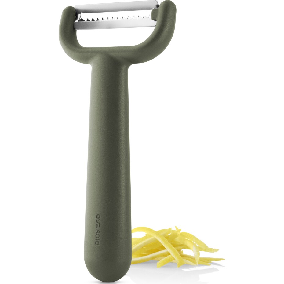 Škrabka na zeleninu GREEN TOOLS 14 cm, zelená, plast, Eva Solo - main (3)