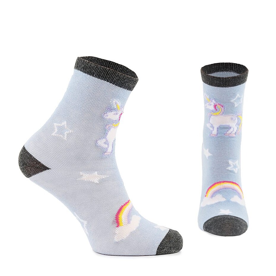 veselé ponožky FUNNY dívčí - 3pack, Pidilidi, PD0134-01, holka - 31-34 - main (7)