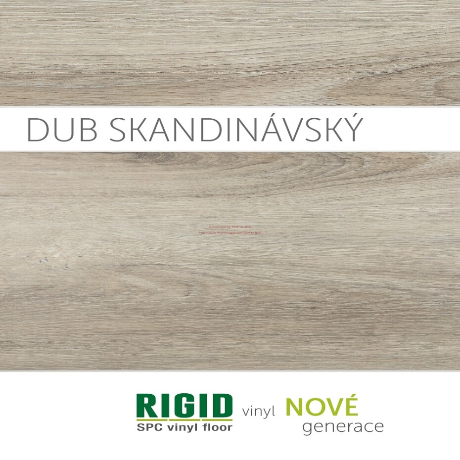 Rigid Vinyl Floor click Dub skandinávský 9480 - main (1)