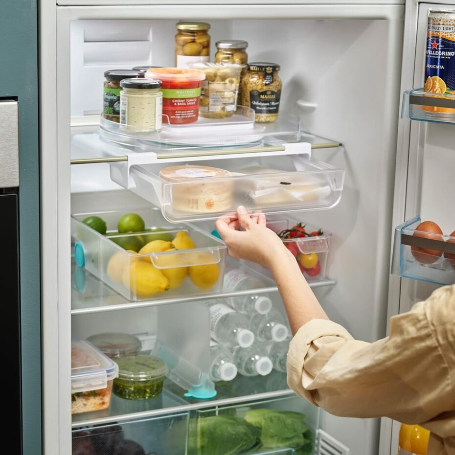 Organizér do lednice FRIDGESTORE 851664 31 cm, bílá, plast, Joseph Joseph - main (2)