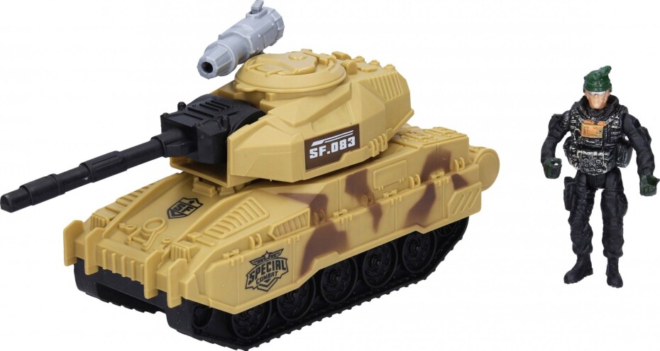 Tank s figurkou 25 cm - main (0)