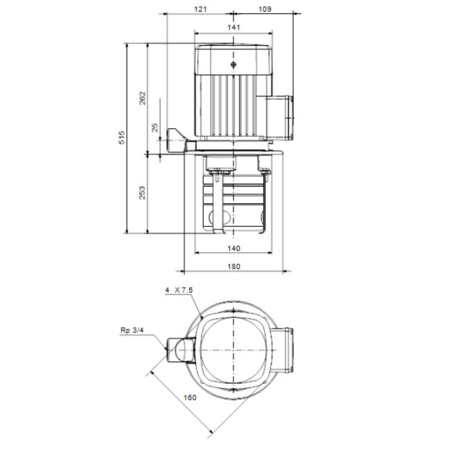 Čerpadlo GRUNDFOS MTH2-9/9 (98992649) - main (2)