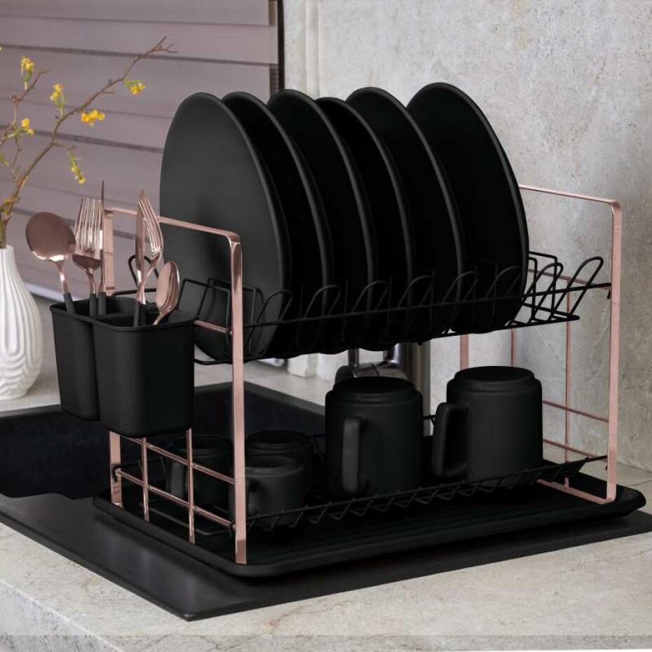 BERLINGERHAUS Odkapávač na nádobí Black Rose Collection BH-8644 - main (1)