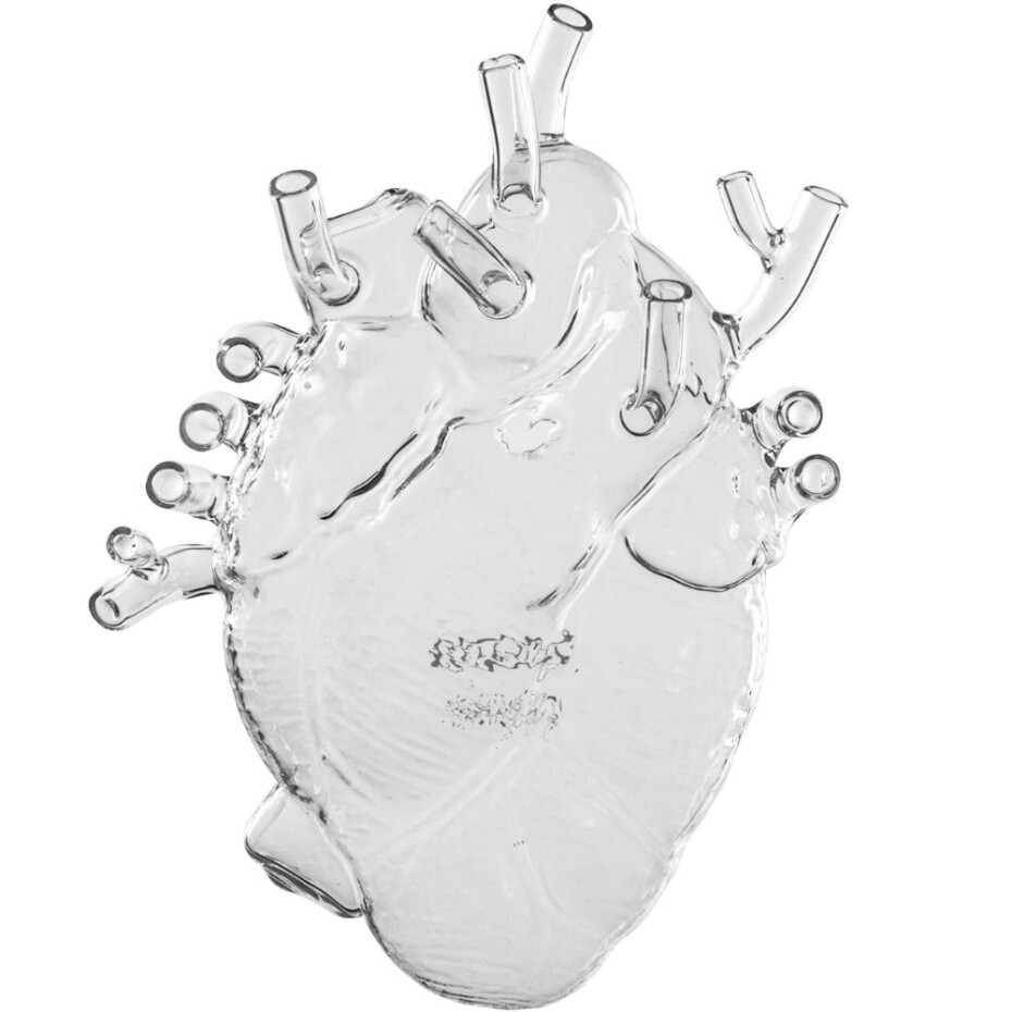 Váza LOVE IN BLOOM 25 cm, skleněná, Seletti - main (0)