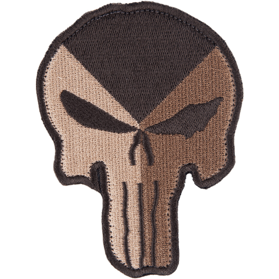 Nášivka: PUNISHER [ssz] béžová | hnědá - main (0)