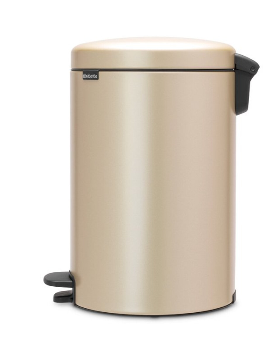 Pedálový odpadkový koš NEWICON 20 l, champagne, Brabantia - main (3)