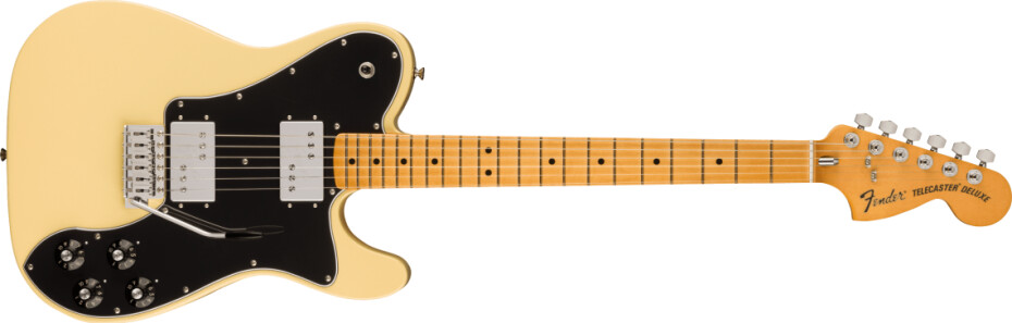 Fender Vintera II `70s Telecaster Deluxe with Tremolo - Vintage White - main (0)