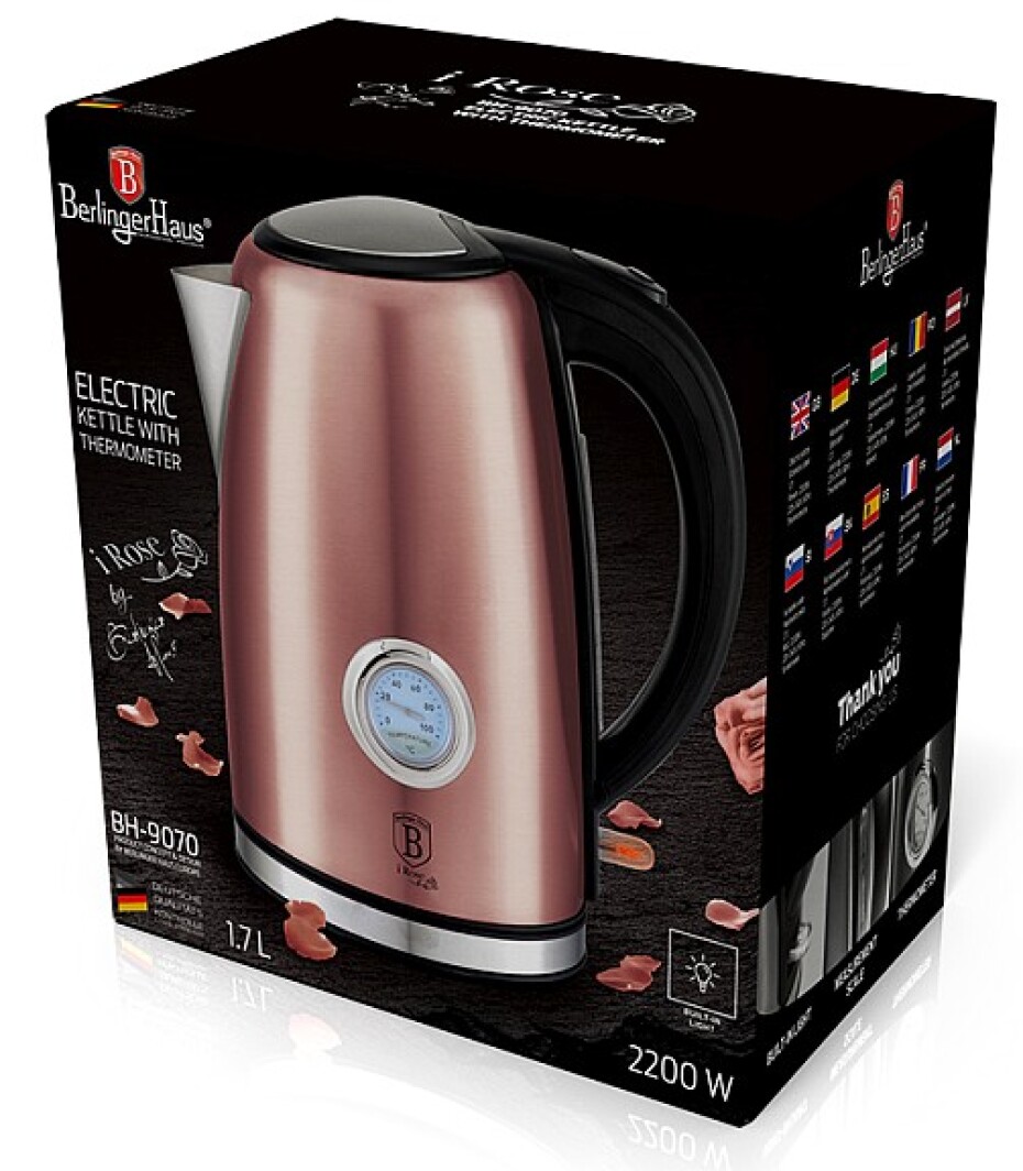 BERLINGERHAUS Rychlovarná konvice 1,7 l s teploměrem I-Rose Edition BH-9070 - main (2)