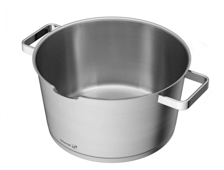 G21 Sada nádobí G21 Gourmet Magic s cedníkem, 4 díly, nerez G21-6352117 - main (1)