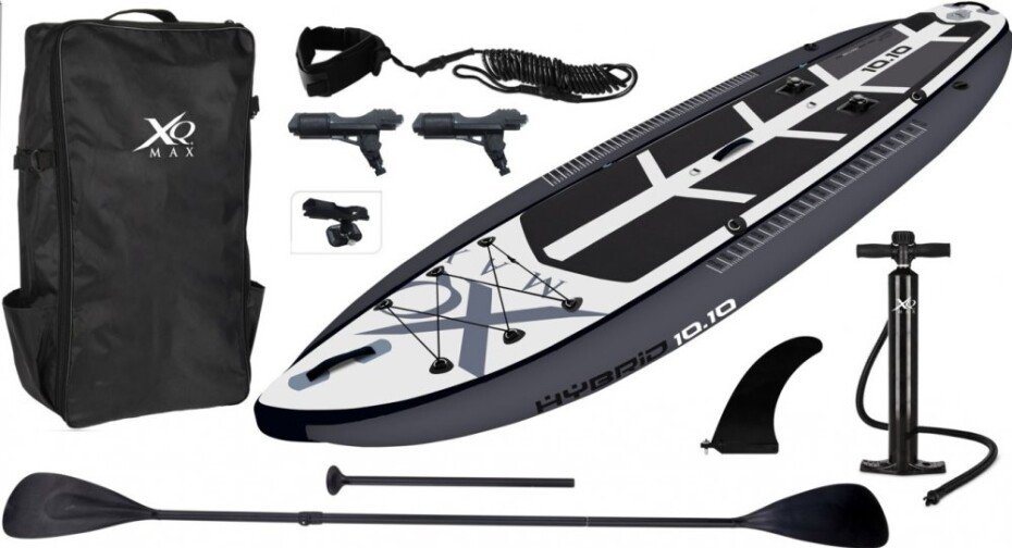 XQMAX Paddleboard pádlovací prkno 330 cm s kompletním příslušenstvím černá - design. vada KO-8DP001520sleva - main (0)