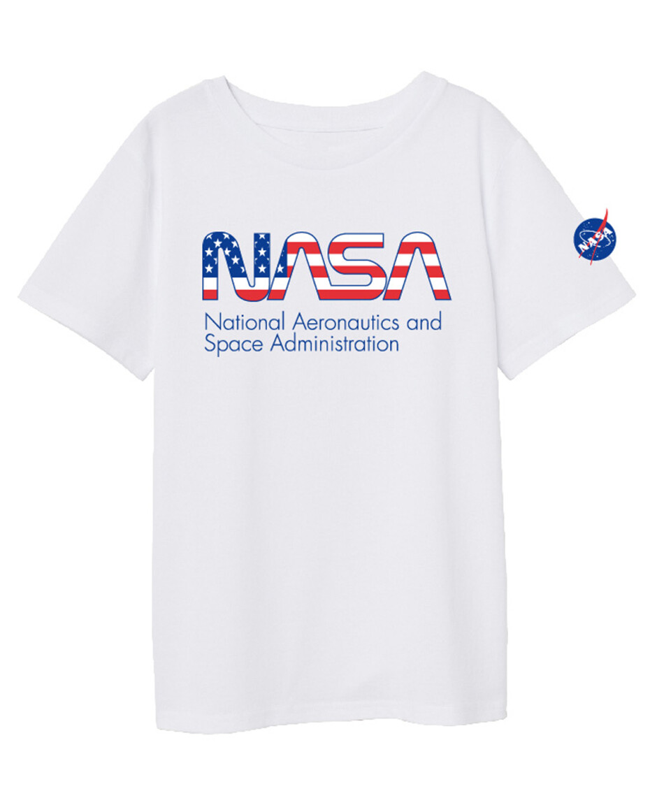 Nasa - licence Chlapecké tričko - NASA 5202135, bílá Barva: Bílá, Velikost: 146-152 - main (0)