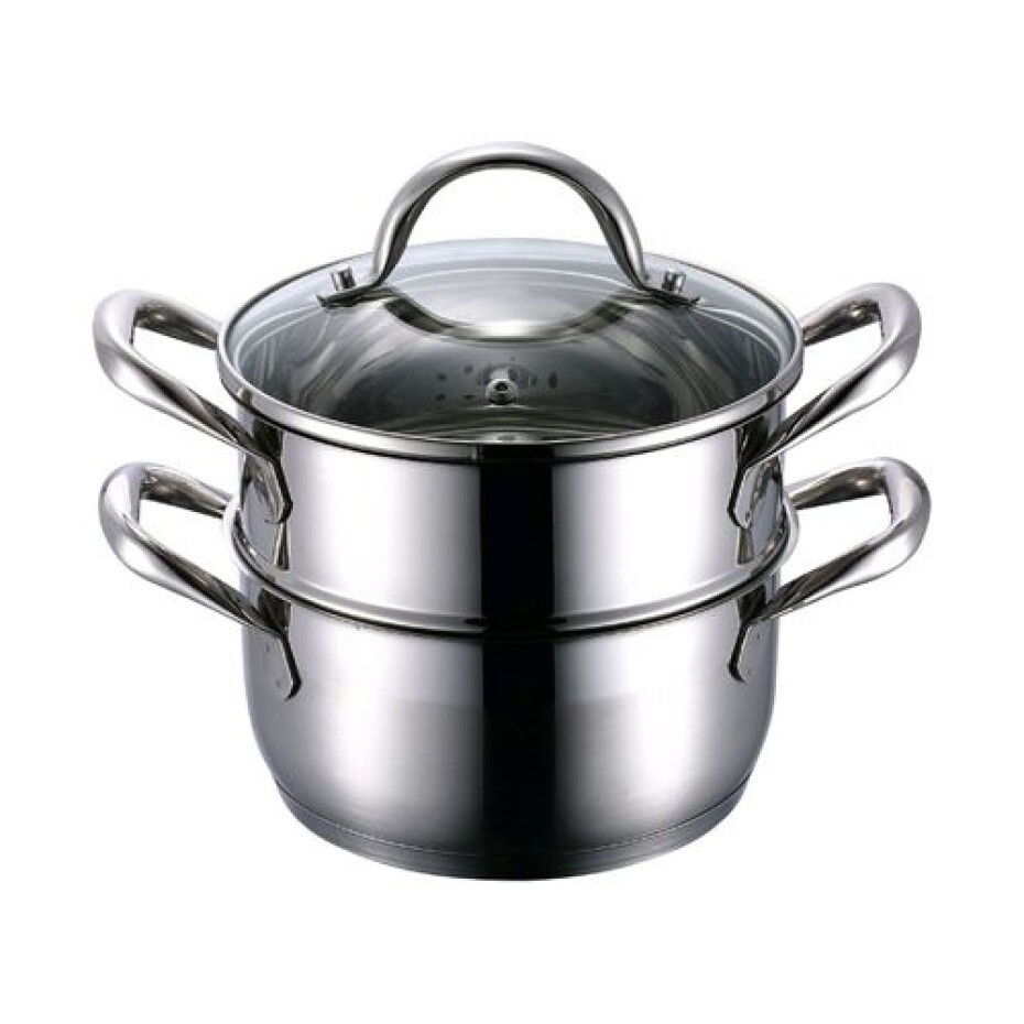 BERGNER Hrnec napařovací nerez s poklicí 18 cm Gourmet BG-6521 - main (0)