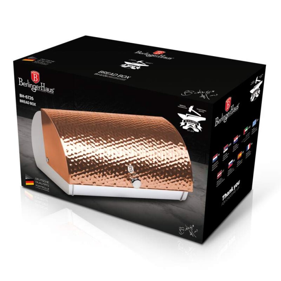 BERLINGERHAUS Chlebovka nerez Primal Rosegold Metallic Line BH-6726 - main (1)