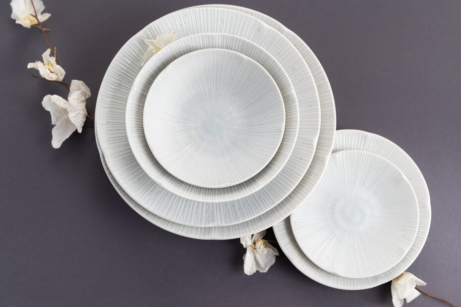 Předkrmový talíř ICE WHITE 22 cm, MIJ - main (3)