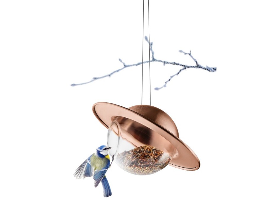 EVA SOLO Ptačí krmítko Saturn, měděná - main (2)
