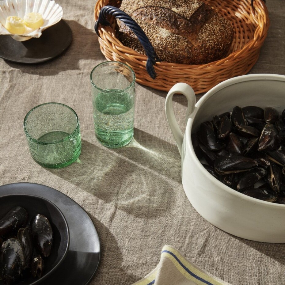 Sklenice na vodu OLI 220 ml, čirá, sklo, ferm LIVING - main (2)