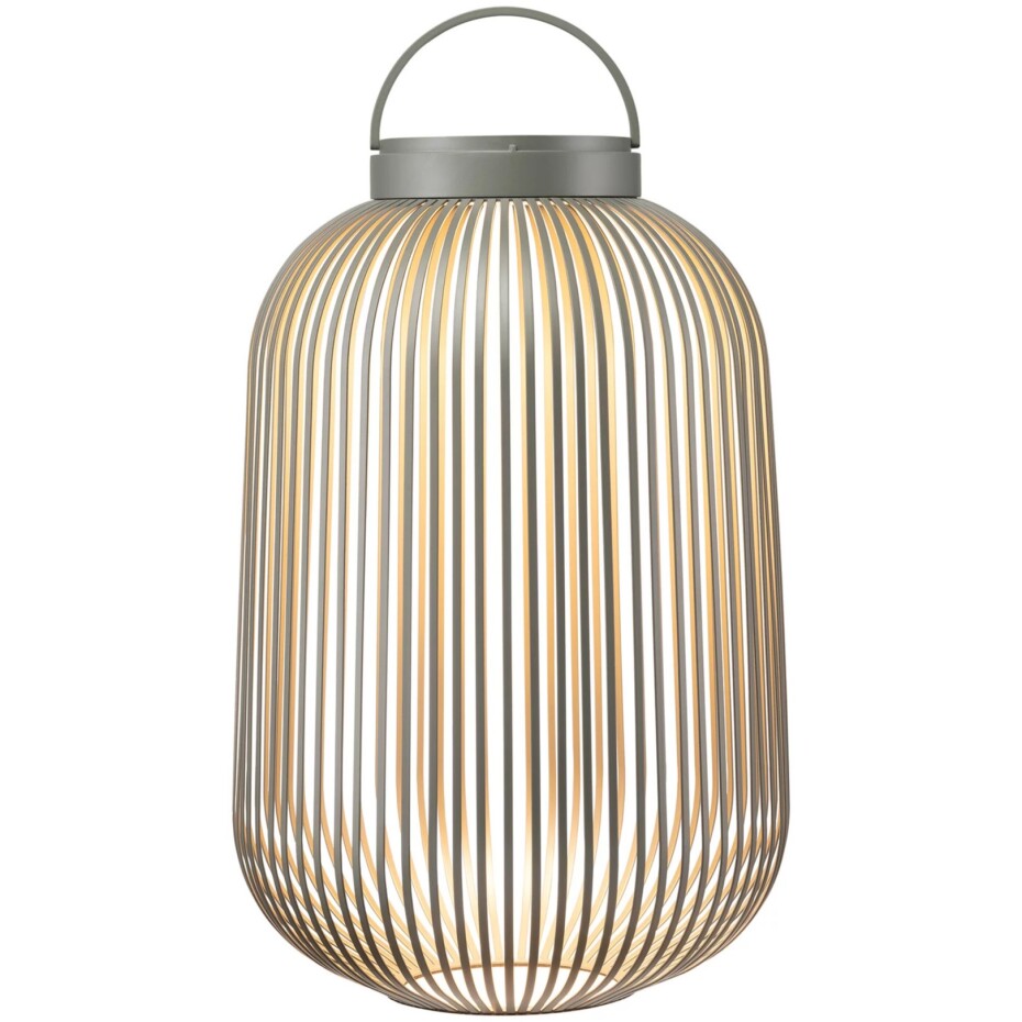 Přenosná stolní lampa LITO M 49 cm, LED, granitově šedá, ocel, Blomus - main (4)