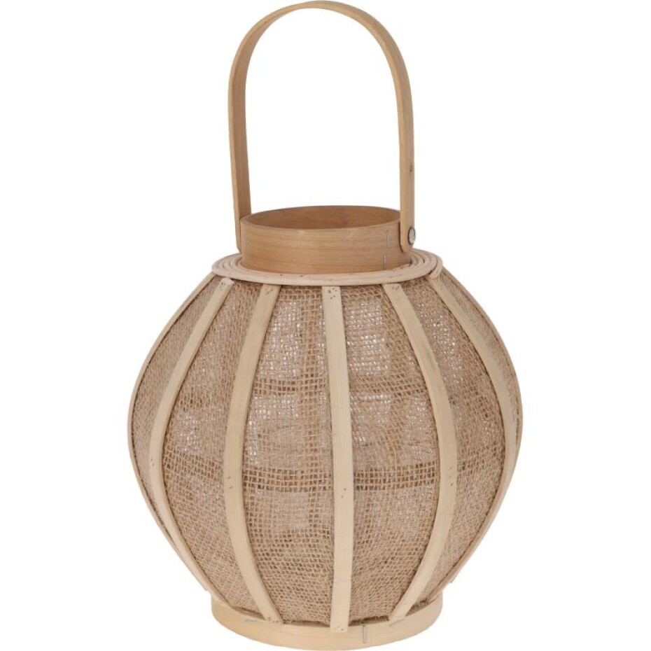PROGARDEN Lucerna na svíčku venkovní ratan 23 cm KO-430020010 - main (0)