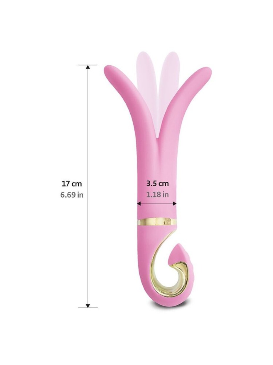 Dvojitý vibrátor G-Vibe 3 Candy Pink - main (3)