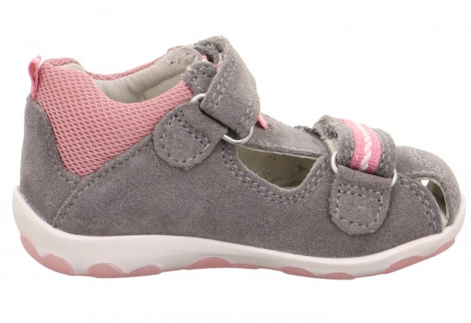 Dívčí sandály FANNI, Superfit, 1-600036-2510, šedá - 27 - main (1)