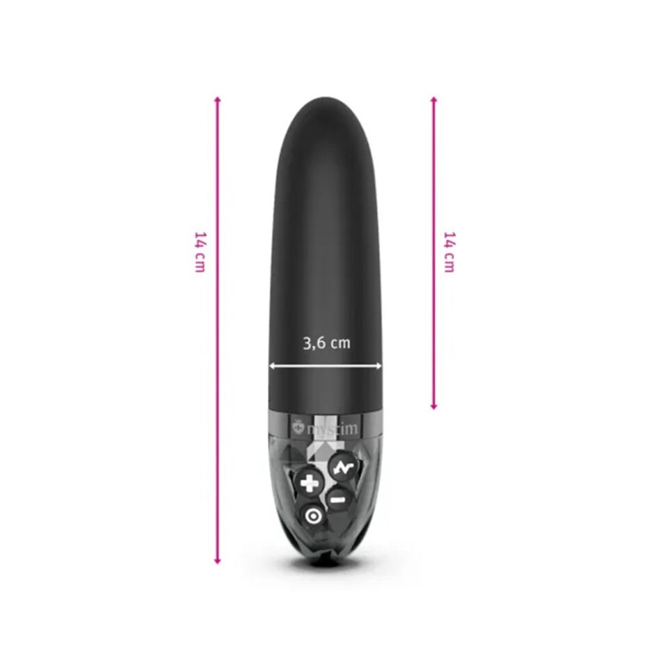 Mystim Sleak Freak eStim Vibrator Black - main (5)