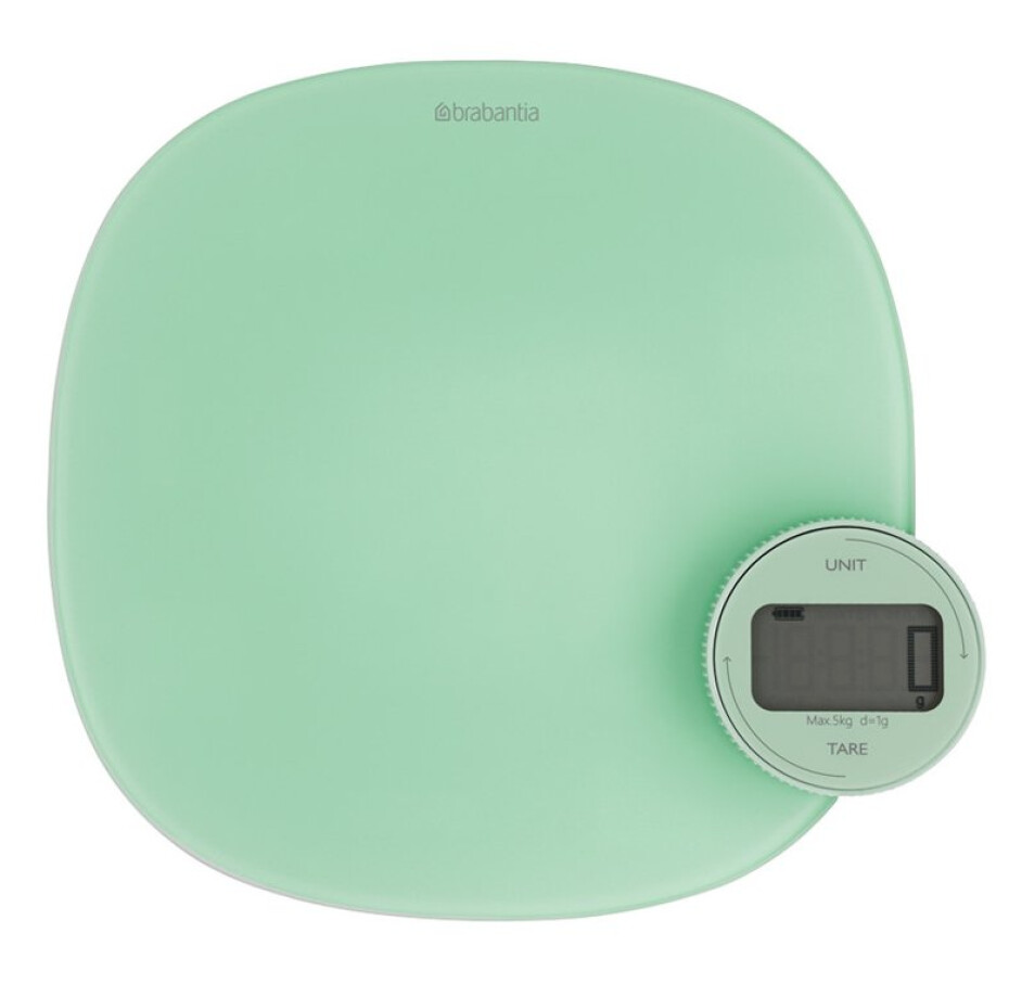Digitální kuchyňská váha PLUS, zelená, Brabantia - main (0)