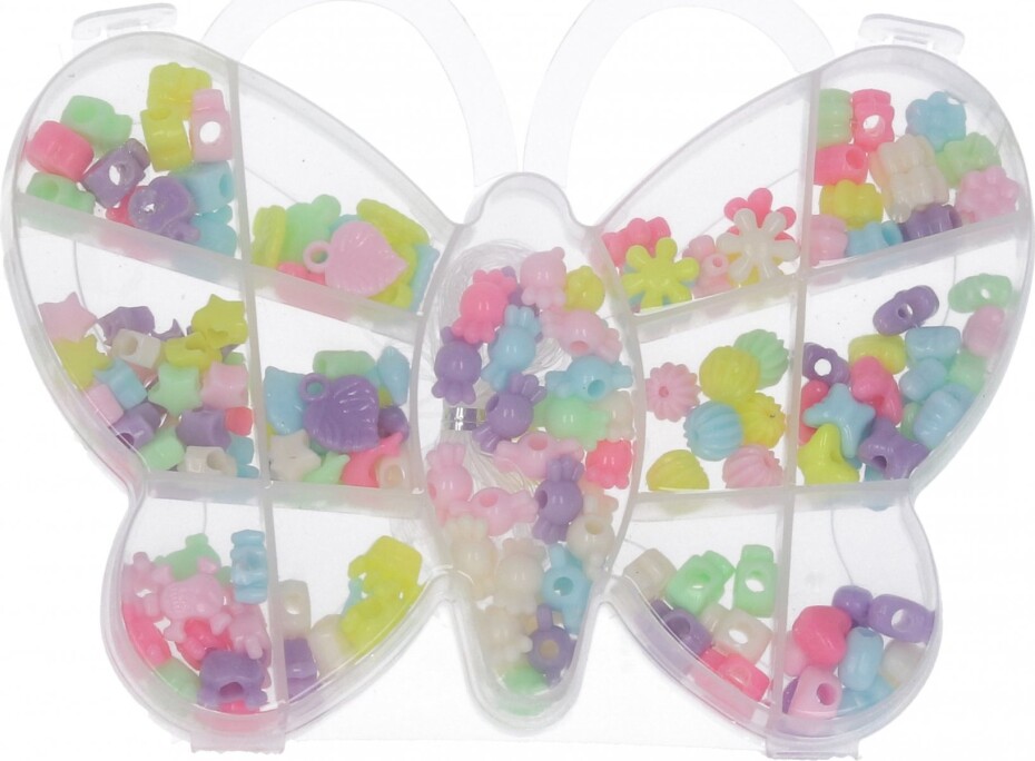 Korálky set 55g - Motýl - main (0)