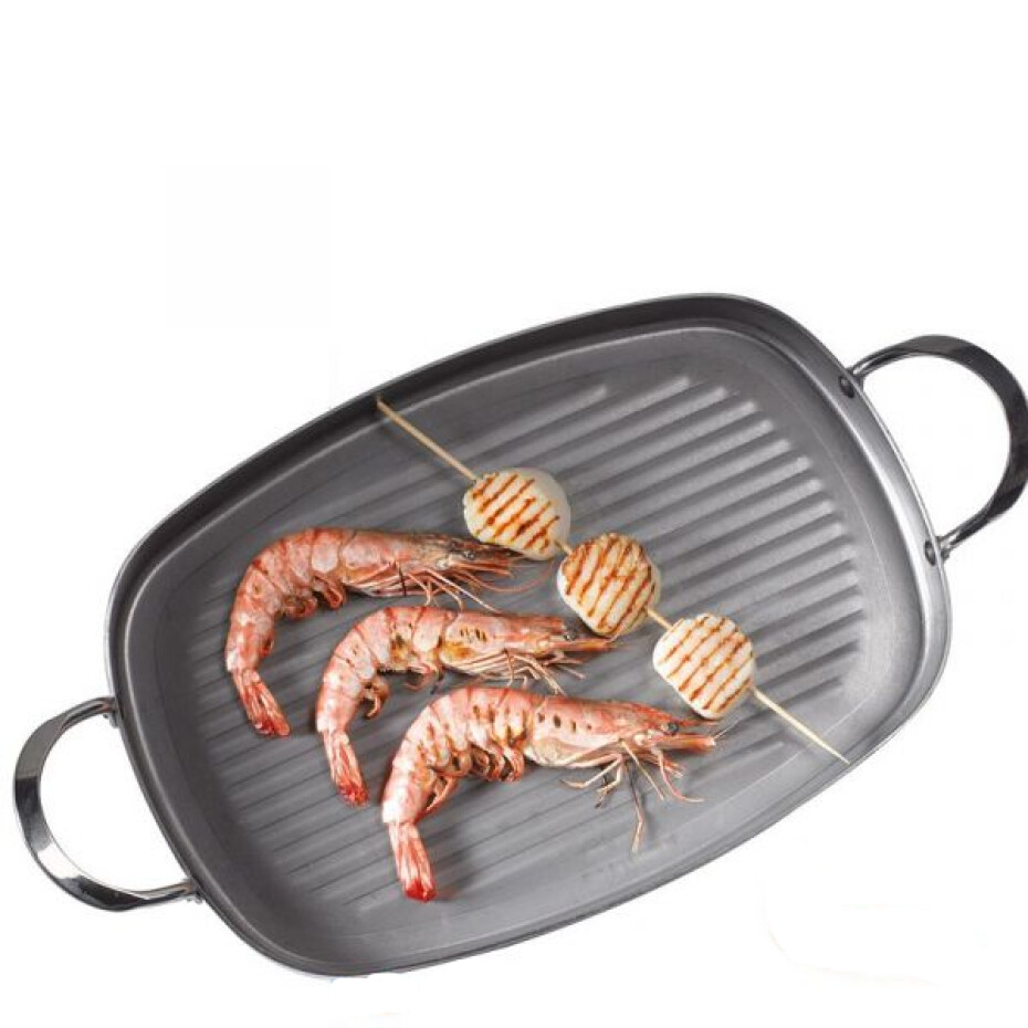 Grilovací pánev MINERAL B 38 x 26 cm, ocel, de Buyer - main (1)
