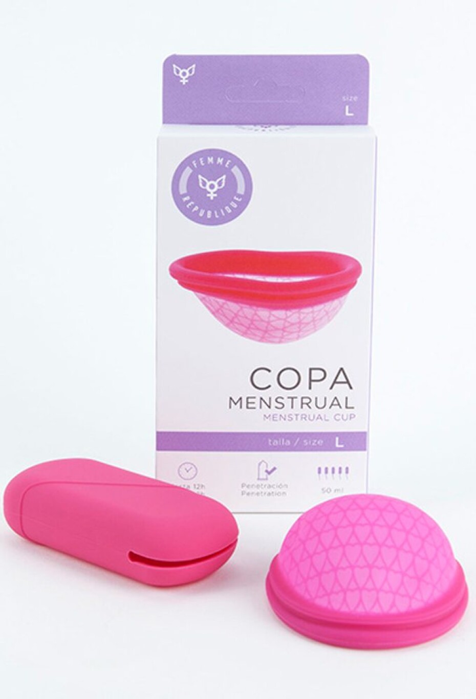 Femme Republique Menstrual Cup Size L Pink - main (4)