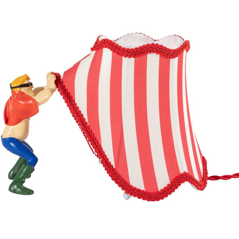 Stolní lampa CIRCUS ABATJOUR SUPERMAN 26 cm, vícebarevná, pryskyřice, Seletti - main (0)