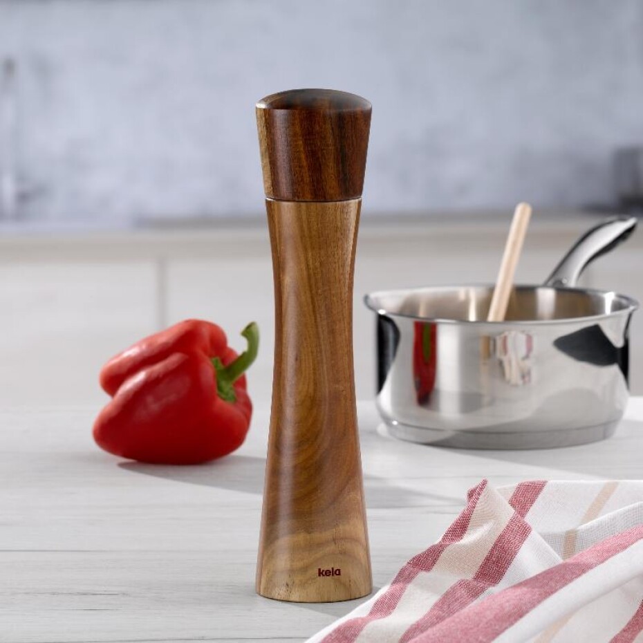KELA Mlýnek na sůl a pepř KAJA akátové dřevo 25 cm KL-11787 - main (2)
