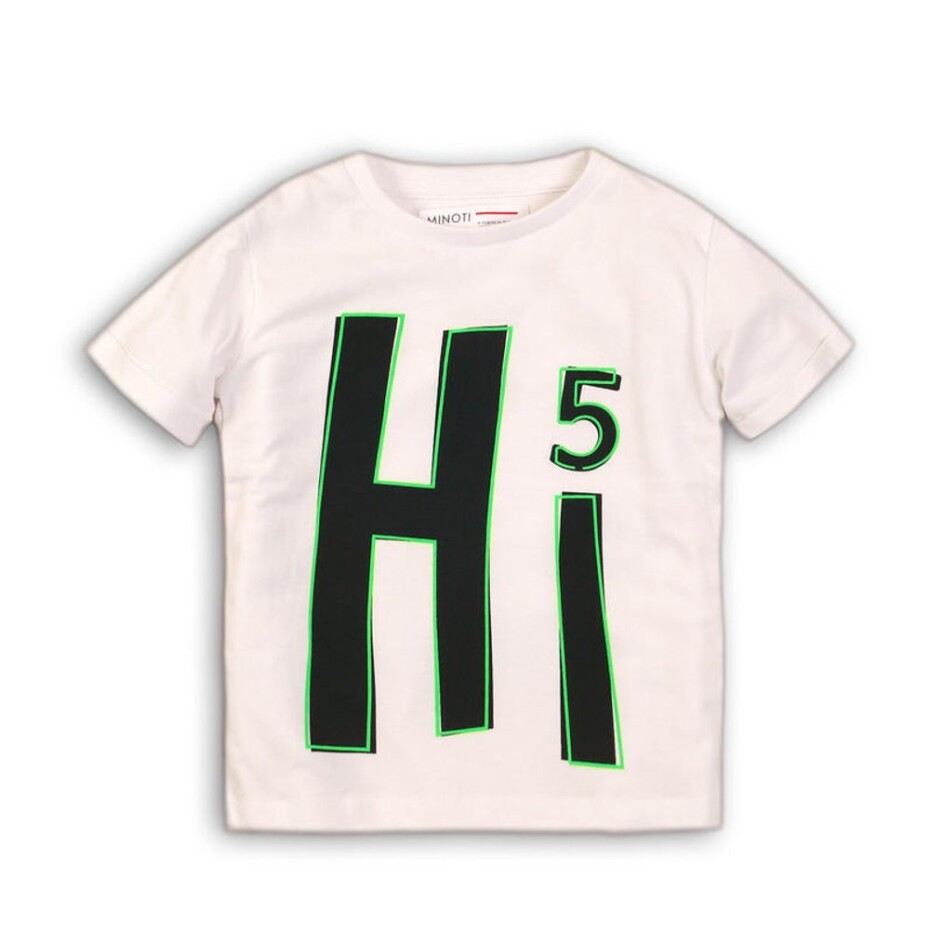 Tričko chlapecké s krátkým rukávem, Minoti, TB TSHIRT 7, bílá - 86/92 | 18-24m - main (0)