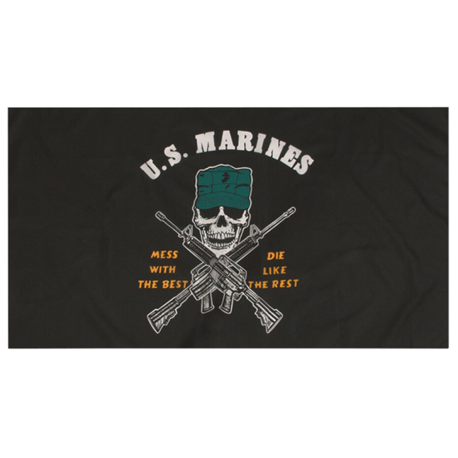 Vlajka: s motivem US MARINES - main (0)