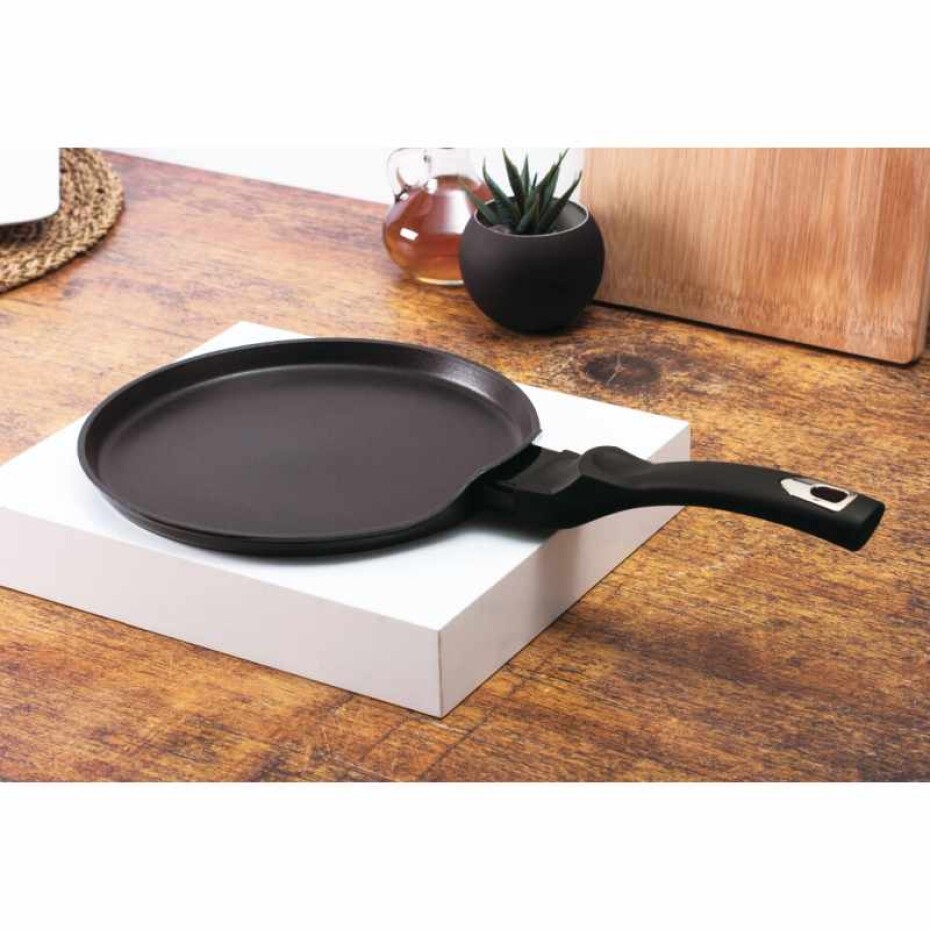 BERLINGERHAUS Pánev na palačinky s mramorovým povrchem 28 cm Black Silver Collection BH-7137 - main (3)