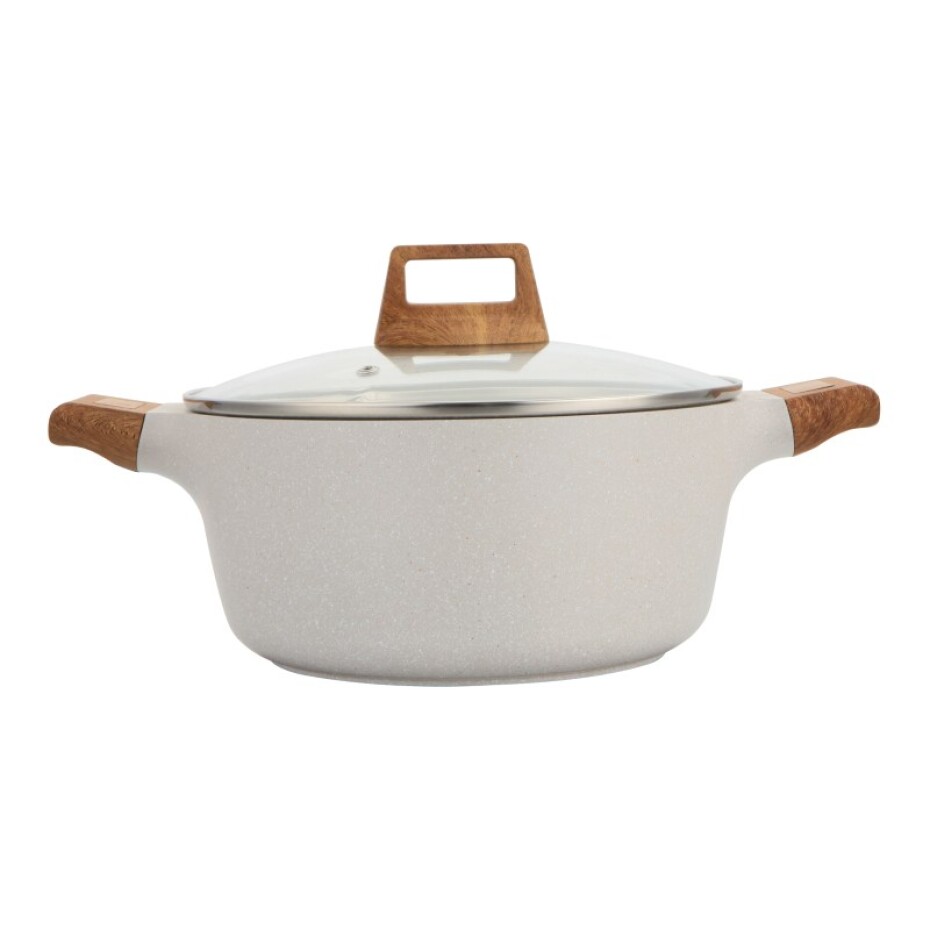 BERGNER Kastrol s nepřilnavým povrchem a poklicí 20 cm Naturally BG-30641-CR - main (4)