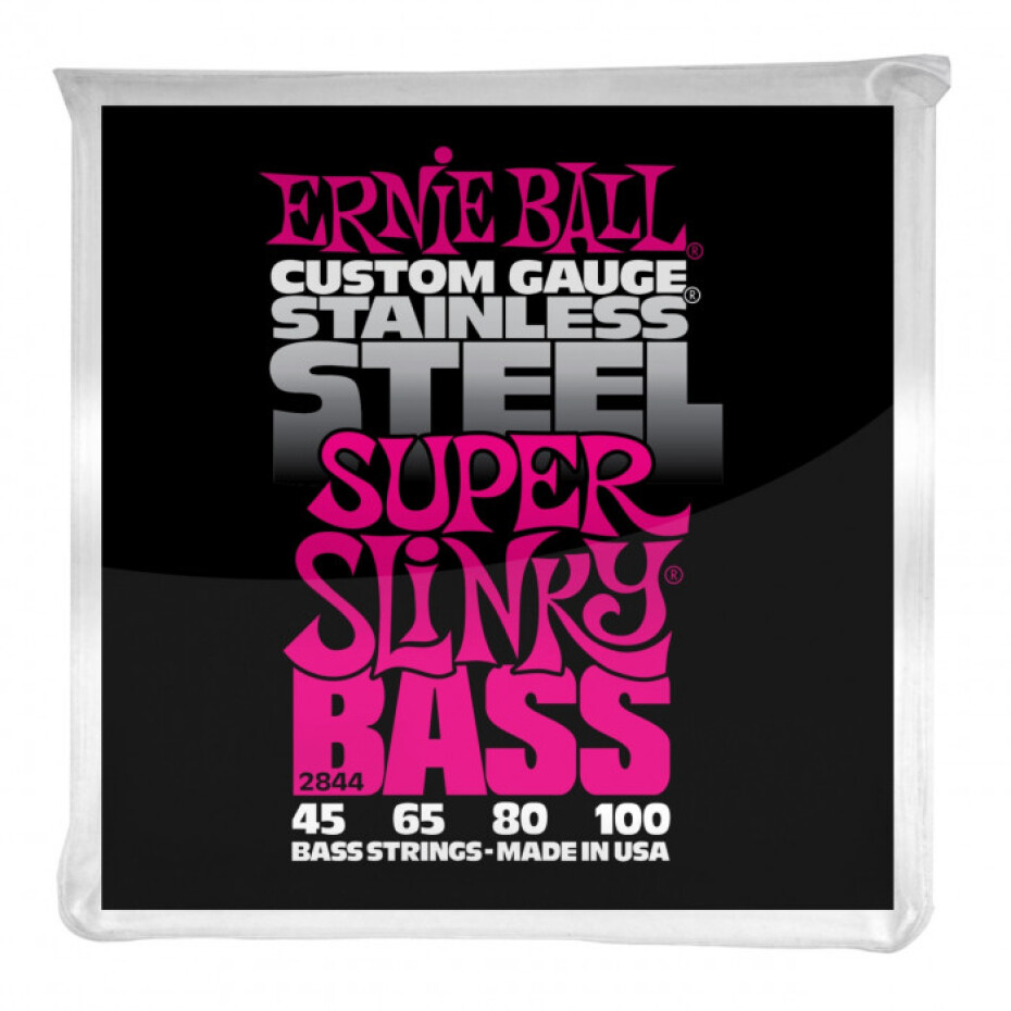 Ernie Ball 2844 Stainless Steel Bass Super Slinky - .044 - .100 - main (0)