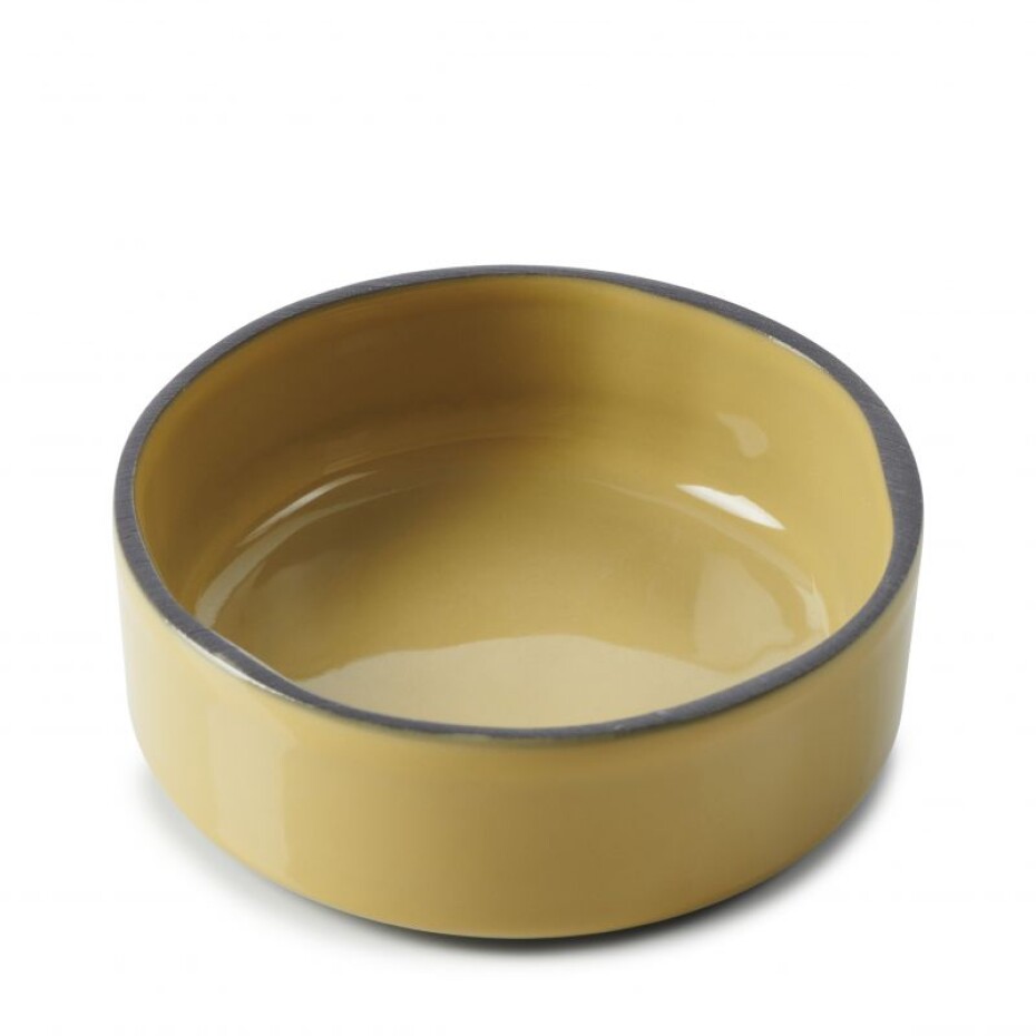 Jídelní miska CARACTERE 8 cm, hořčicová, REVOL - main (2)