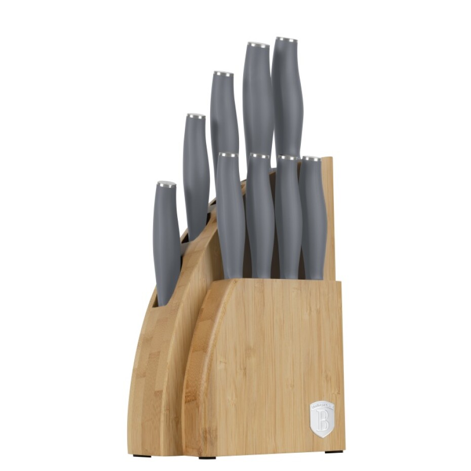 BERLINGERHAUS Sada nožů se stojanem BAMBOO 10 ks Aspen Collection BH-2759 - main (1)
