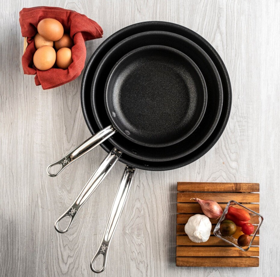 Nepřilnavá pánev PROBOND 22 cm, nerezová ocel, Hestan - main (8)