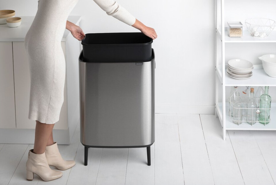 Dotykový odpadkový koš BO TOUCH BIN 60 l, matná ocelová, Brabantia - main (10)