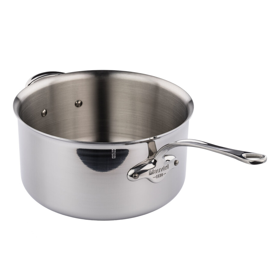 Rendlík 24 cm,  s pomocným nerezovým uchem a rukojetí, MAUVIEL - main (0)