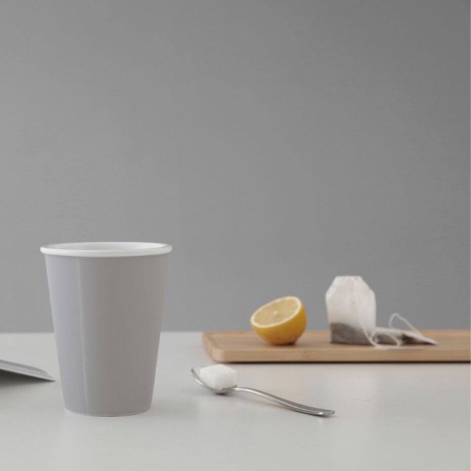 Šálek  ANYTIME ANDY 300 ml, šedá, porcelán, Viva Scandinavia - main (3)