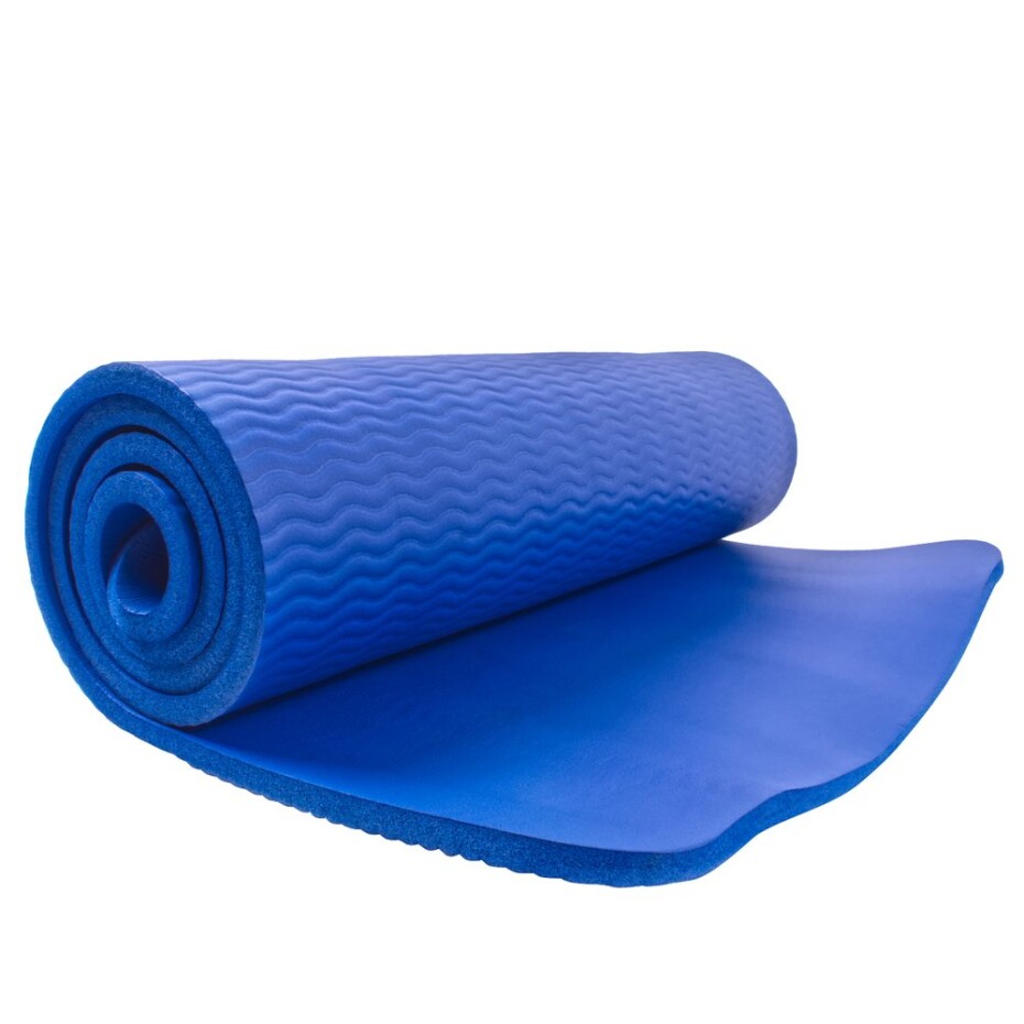 Fitness podložka Sportago Wave 183x61x1,2 cm, modrá - main (4)