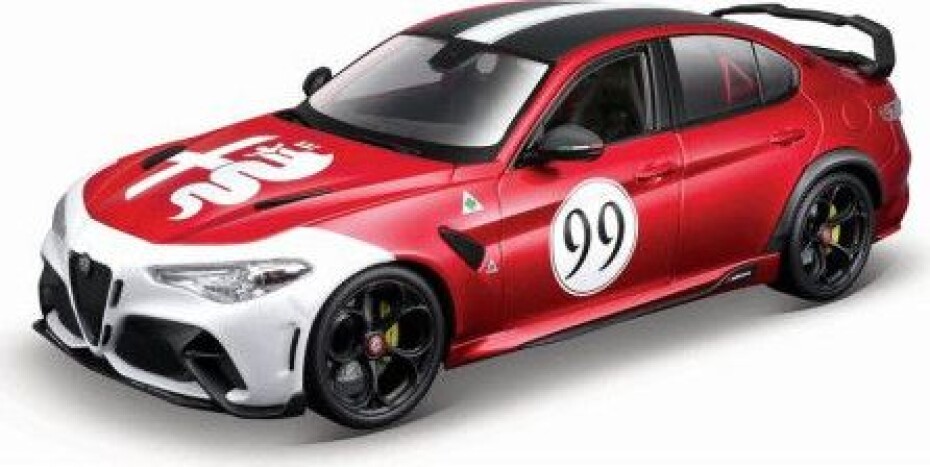 Bburago 1:18 Plus - Alfa Romeo Giulia GTAm - Met Red #99 - main (0)