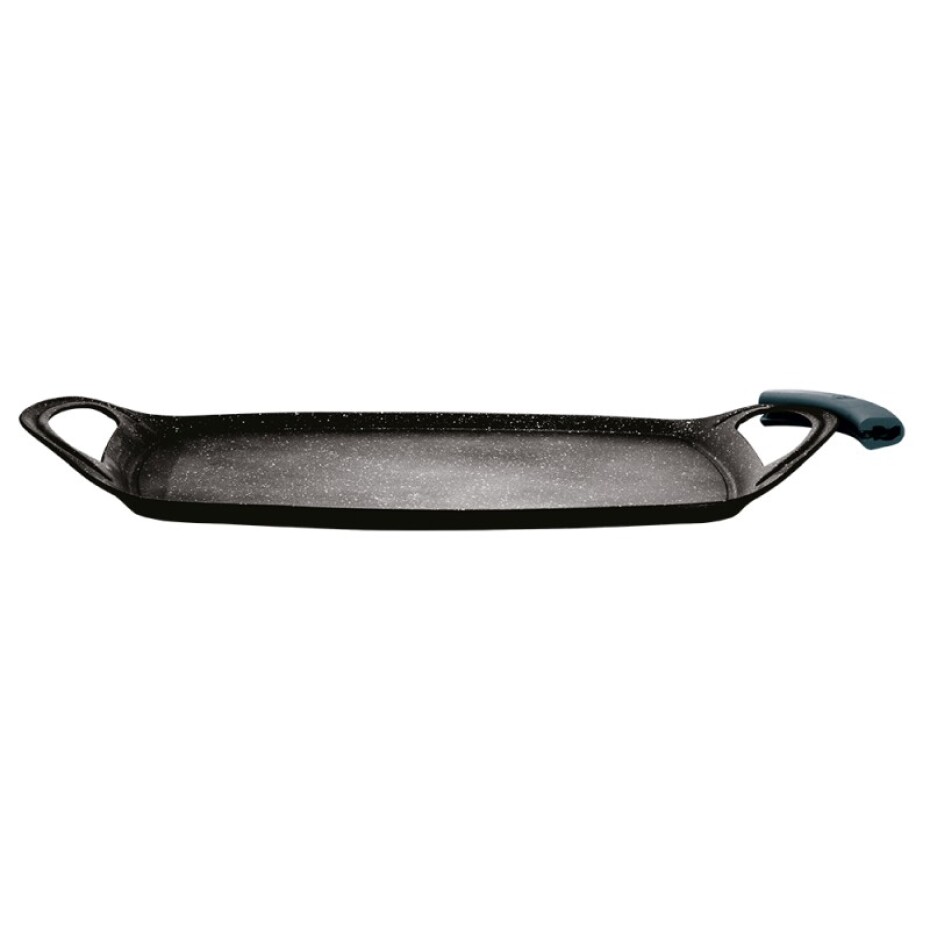 BERLINGERHAUS Grilovací deska s mramorovým povrchem 47 cm Aquamarine Metallic Line BH-6095 - main (1)