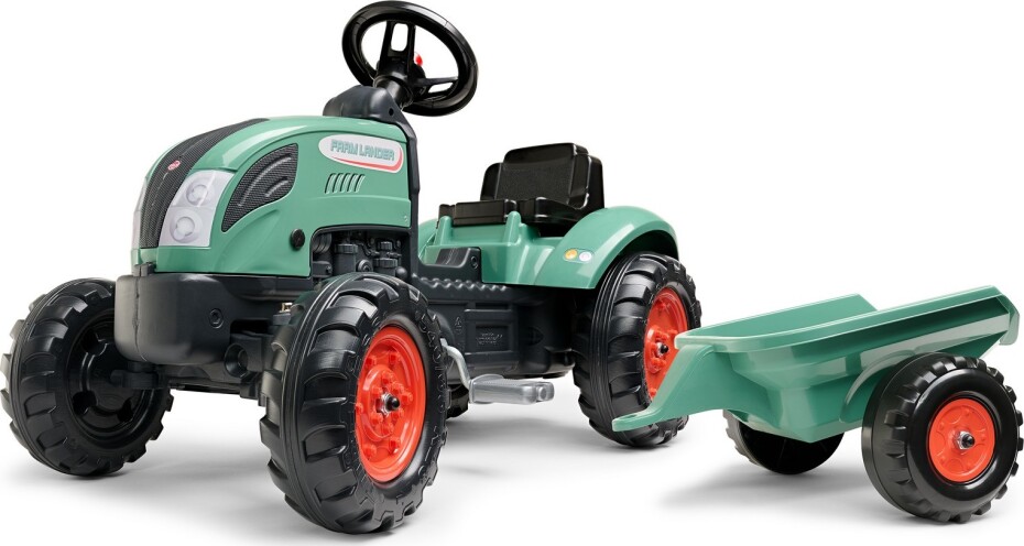 FALK Traktor šlapací FARM LANDER 2054L s přívěsem - zelený - main (0)