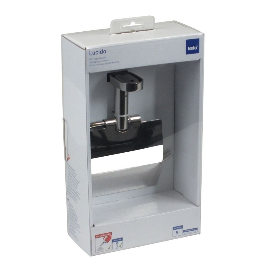 KELA Držák WC papíru LUCIDO ušlechtilá ocel 14,5x15,5cm KL-22677 - main (6)