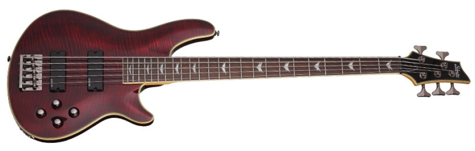Schecter Omen Extreme-5 - Black Cherry - main (0)