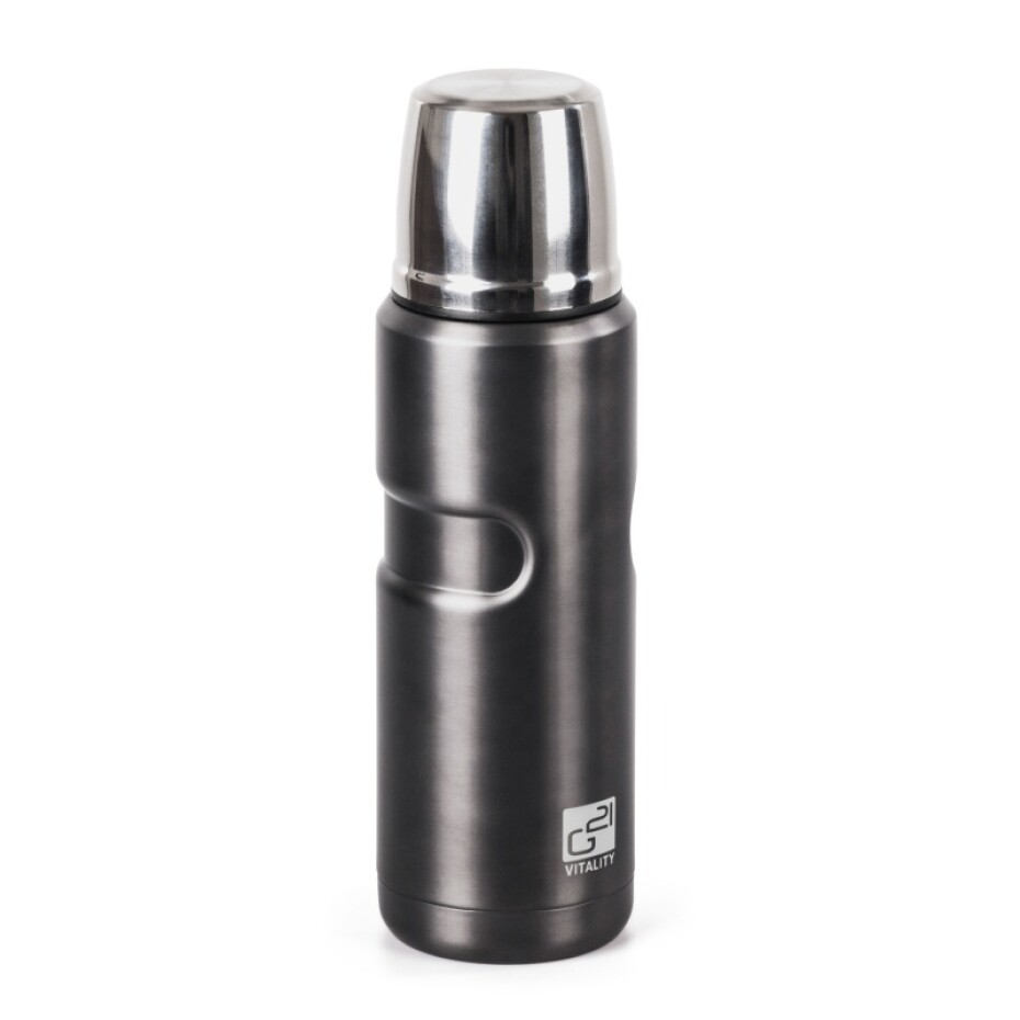 G21 Termoláhev G21 na pití, 500 ml, ocelově šedá G21-60022403 - main (0)