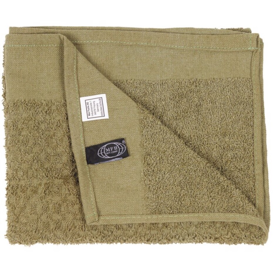 Ručník froté 90 x 45 cm olivový - main (0)
